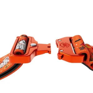 Collier Halloween Orange pour Chien 4 cm Lighter Combat® BooBillows – BullyBillows