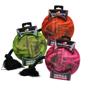 Balle avec Corde Nebula Treat Rope 18 cm – Dog Comets